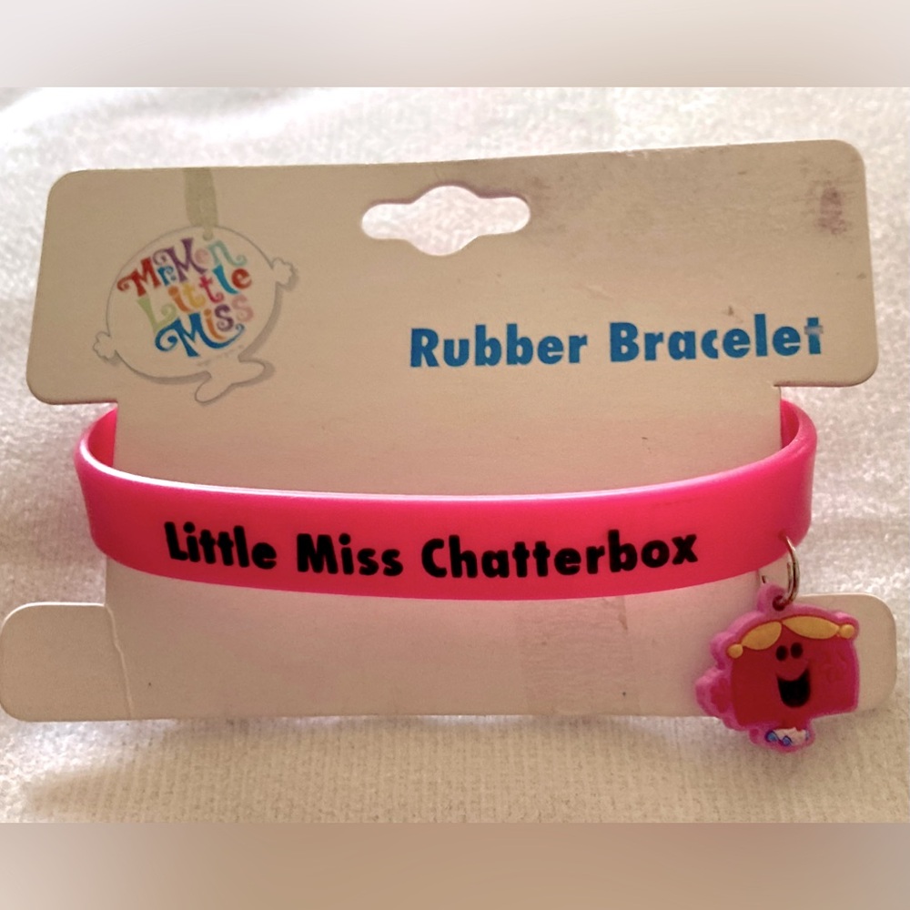 2008 Little Miss Chatterbox Rubber Bracelet